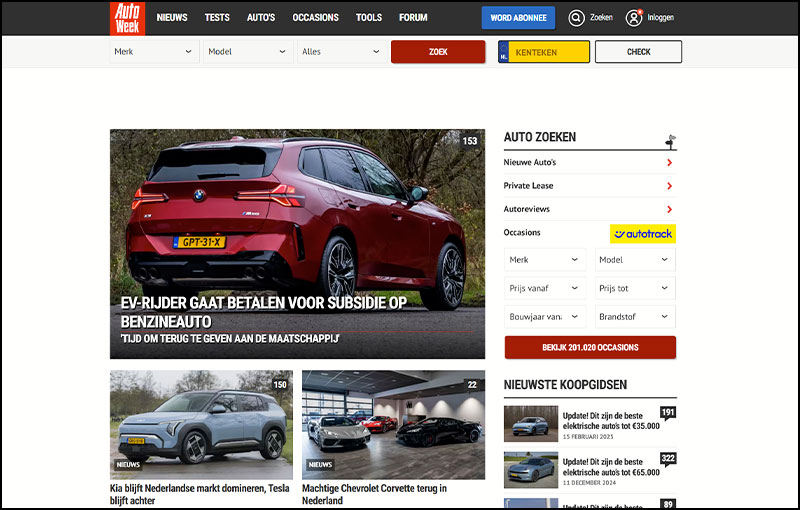 AutoWeek studio villa media promotion