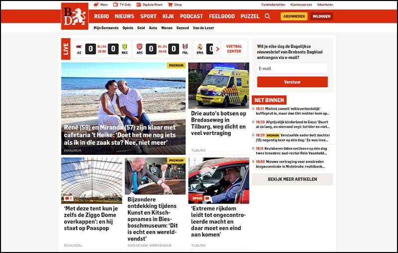 Brabants Dagblad studio villa media promotion