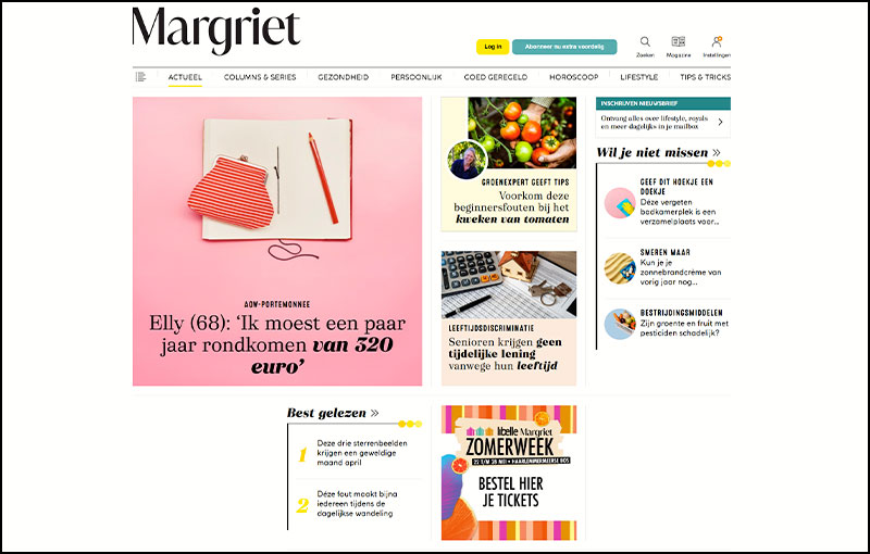 Margriet studio villa media promotion