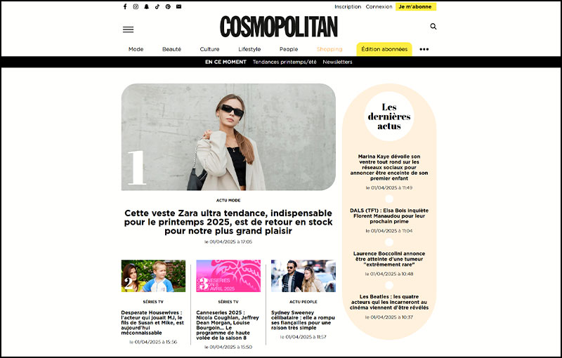 cosmopolitan studio villa media promotion