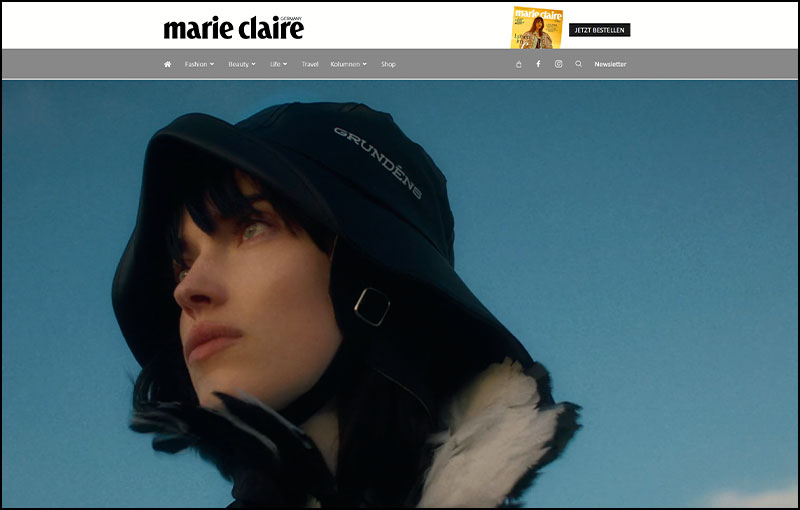 marie claire studio villa media promotion