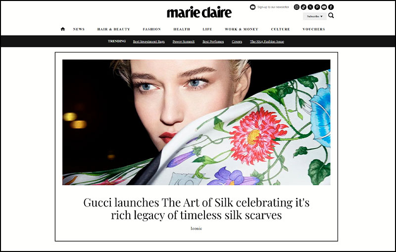 marie claire studio villa media promotion