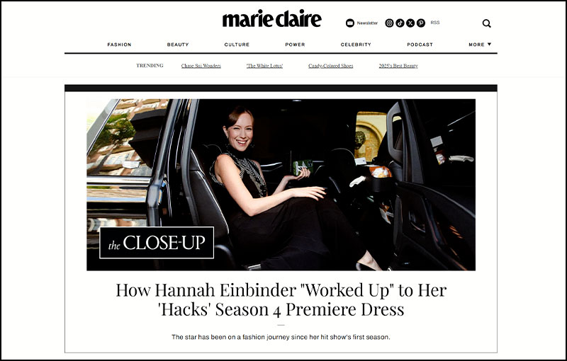 marie claire studio villa media promotion